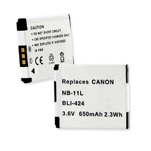 CANON NB-11L 3.6V 650MAH
