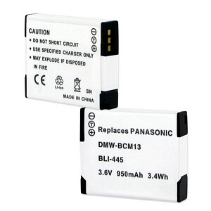 PANASONIC DMW-BCM13 3.6V 950MAH