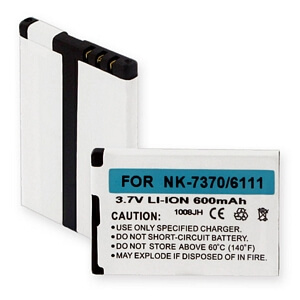 NOKIA 6111/7370 LI-ION 600mAh
