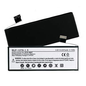 APPLE IPHONE 5C 616-0667 3.8V 1510mAh LI-POL BATTERY #BLP-1278-1.5 for sale