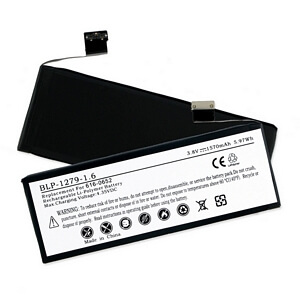 APPLE IPHONE 5S 616-0652 3.8V 1570mAh LI-POL BATTERY #BLP-1279-1.6 for sale