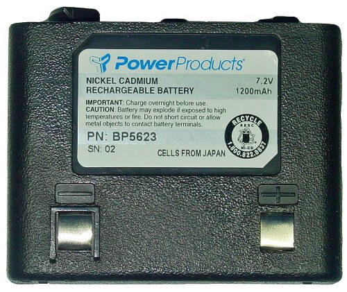 BATTERY FOR KENWOOD TK210 - 7.2V / 1200 mAh / NiCdAlso Fits: TK230, TK230SP, TK310, TK330, TK330SP.