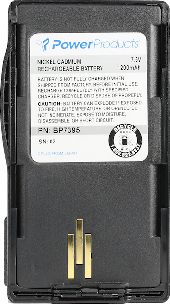 Motorola Visar (7.5V, 1200 mAh) Two-Way Radio Battery #BP7395-1 for sale