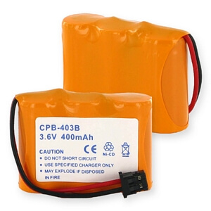 3X2/3AA NCAD 400mAh/B CONNECTOR #CPB-403B for sale