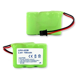 3X2/3AA NiMH 750mAh/B CONNECTOR #CPH-403B for sale