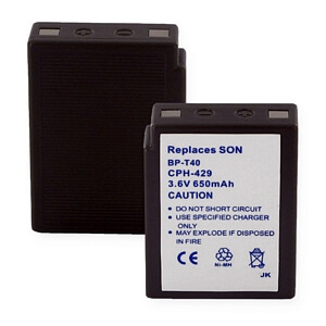 SONY BP-T40 NiMH 650mAh