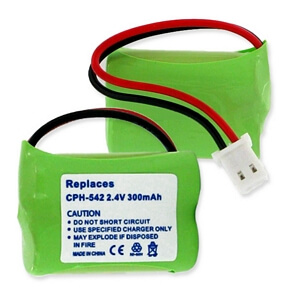 VTECH BT183642 / BT283642 2.4v 300mAh Ni-MH BATTERY