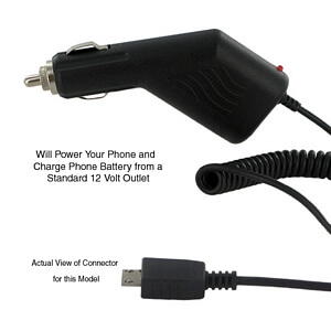 MOTOROLA RAZR V8/V9 MICRO USB CAR CHARGER