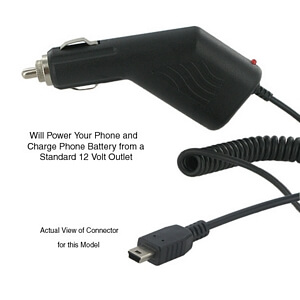 MOTOROLA MPx200 CAR CHARGER