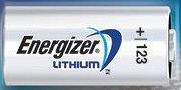 Energizer Lithium 123A Batteries for High Drain Applications