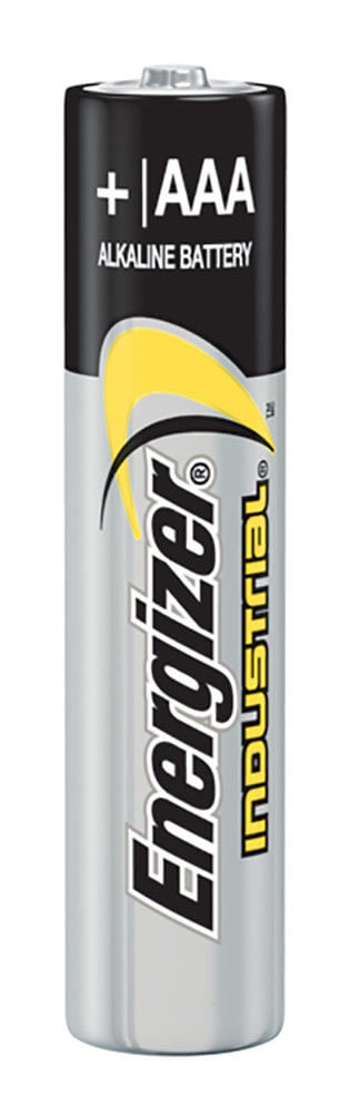 Energizer Industrial Alkaline AAA Battery - EN92 EN92 Energizer Industrial Alkaline AAA Battery