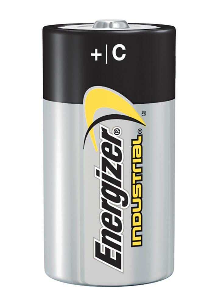 Energizer Industrial Alkaline C batteries for Flashlights