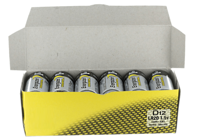 EN95 Energizer Industrial D Batteries get the BEST bulk pricing