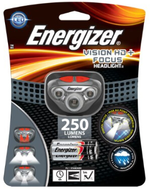 Energizer Headlamp 250 Lumens – Water Resistant HDDIN32E Energizer Headlamp 250 Lumens – Water Resistant HDDIN32E