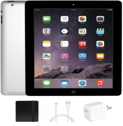 Refurbished Apple iPad 4 32GB Black - IPAD4B32 #IPAD4B32 for sale online