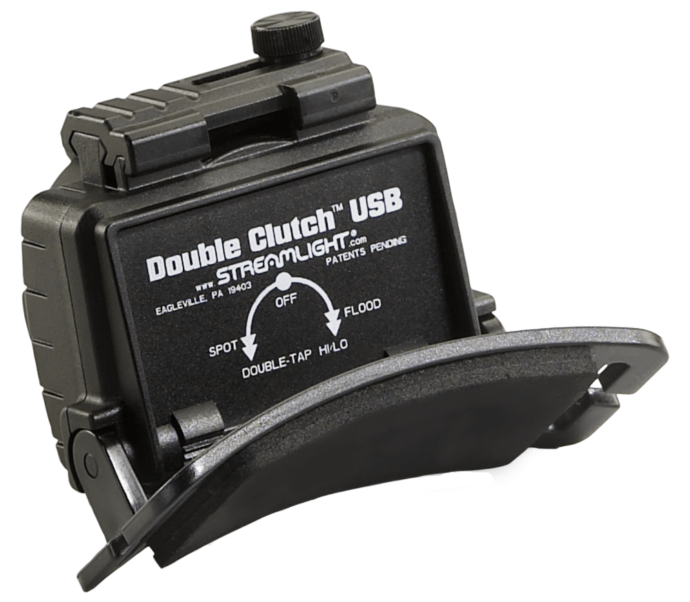 buy Streamlight Double Clutch USB 120V - Black 61603 #080926-61603-5