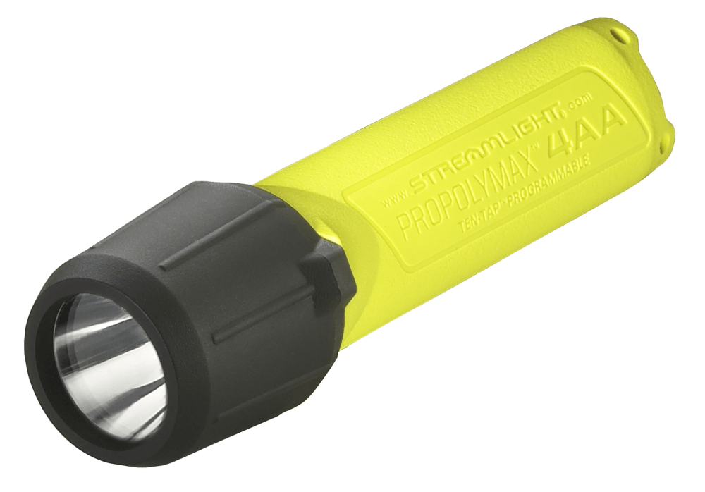Streamlight 4AA with White LED Alkaline - Yellow 68202 #68202 for sale