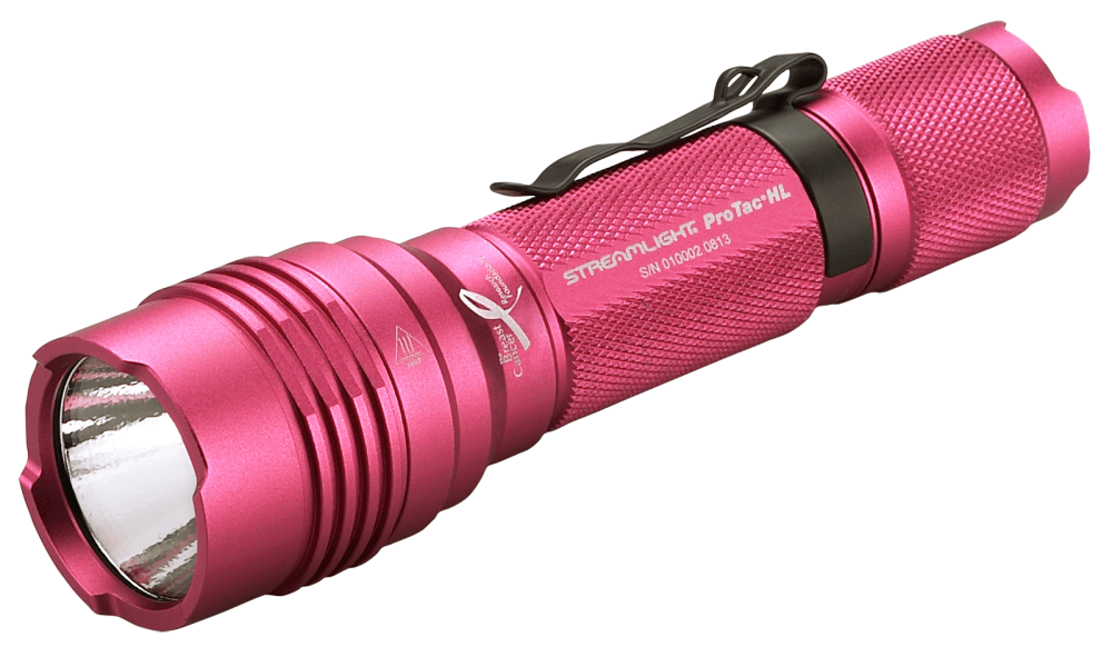 Buy the Streamlight ProTac HL with White LED 88044 with a pink finish Pink Streamlight ProTac HL 88044