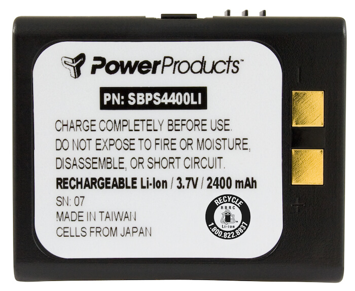 BATTERY FOR FALCON 2150 - 3.7V / 2400 mAh / 8.9 Wh / Li-Ion #SBPS4400LI for sale