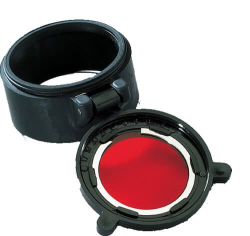 Red Flip-on filter for Polystinger & Stinger XT