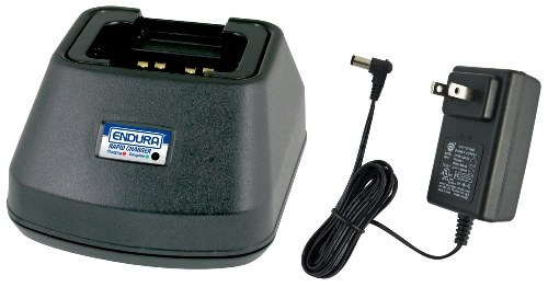 ENDURA SINGLE UNIT CHARGER FOR ICOM IC-F3Also Charges: IC-F3S, IC-F4, IC-F4S, IC-T2A, EF Johnson 750