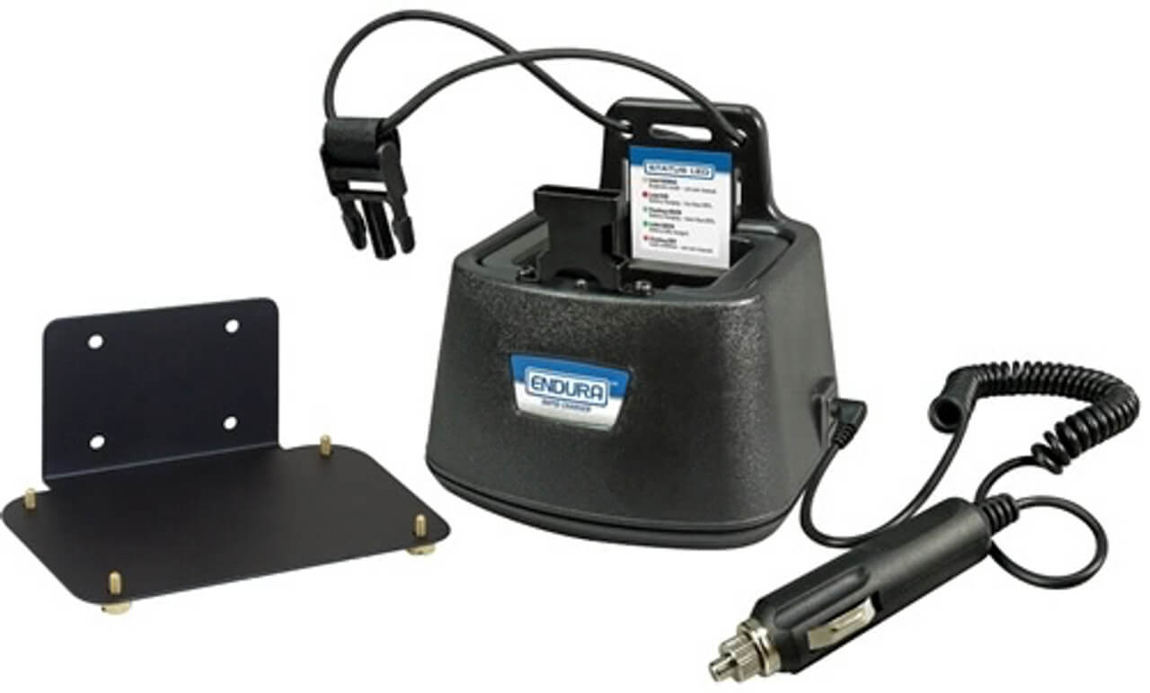 ENDURA IN-VEHICLE CHARGER FOR HARRIS UNITYAlso Charges: XG-100P. For use with NiCd or NiMH batteries