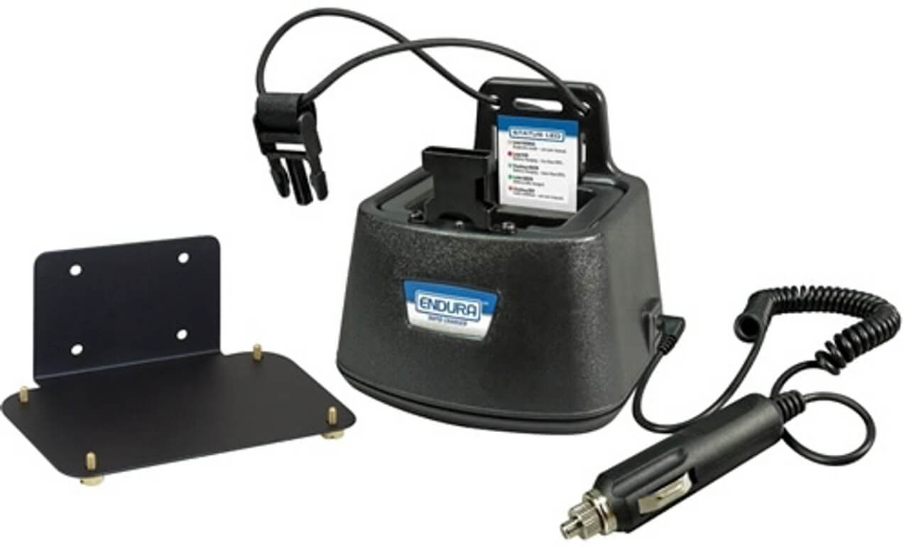 ENDURA IN-VEHICLE CHARGER FOR KENWOOD TK250Also Charges: TK259, TK350, TK353, TK359, TK430, TK431.Ma