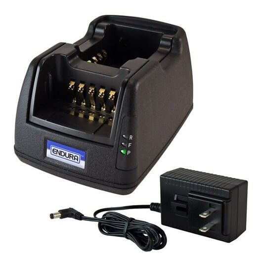 ENDURA DUAL UNIT RAPID CHARGER FOR MOTOROLA XTS3000Also Charges: GP900, GP1200, HT1000, JT1000, MT1500, MT2000, MTS2000, MTX800