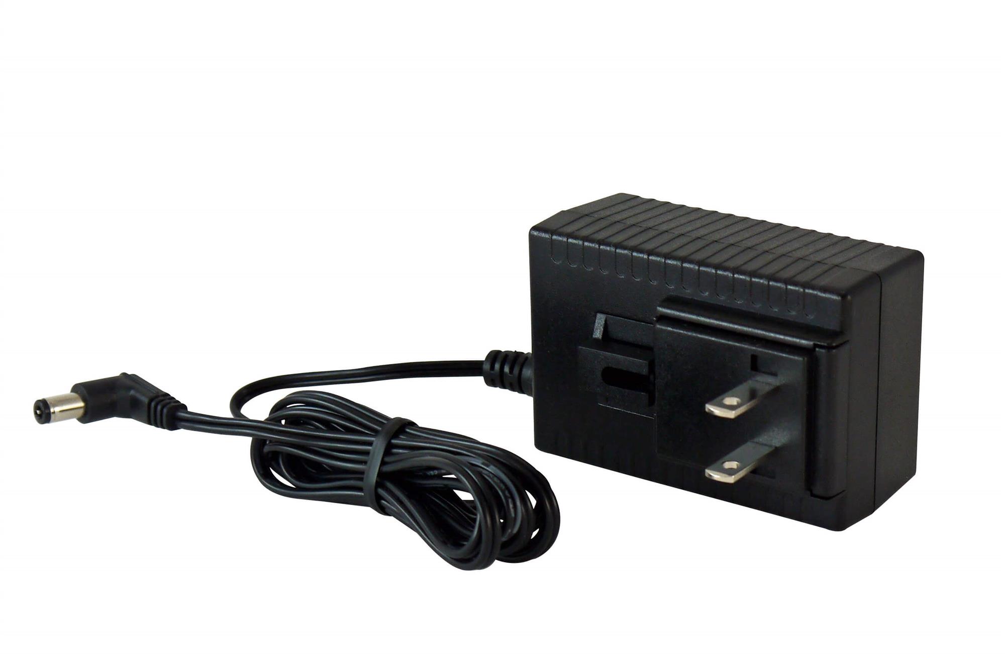 POWER SUPPLY FOR ENDURA TWC2M CHARGERInput: 100-240V / 50-60 Hz / 580 mA. Output: 15.0V / 1.6A. UL listed.