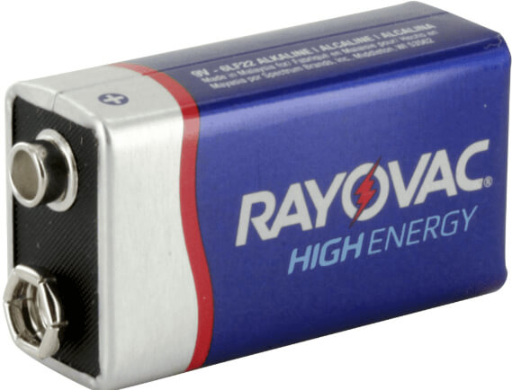 Bulk Rayovac High Energy 9 Volt Batteries