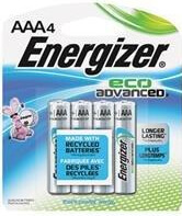 Energizer EcoAdvanced™ AAA Batteries - 4Pk Energizer EcoAdvanced™ AAA Batteries - 4Pk
