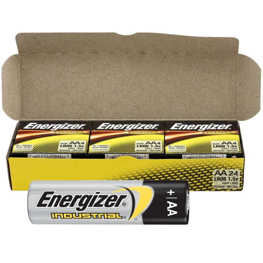 Get the BEST bulk rates on the Energizer Industrial EN91 AA battery. EN91 Energizer Industrial AA Alkaline Battery Bulk Wholesale