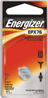 Energizer EPX76 Silver Oxide Coin Cell Battery