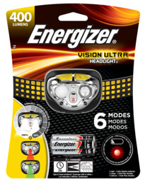 Energizer HDE32E 400 Lumen Vision Ultra Headlamp