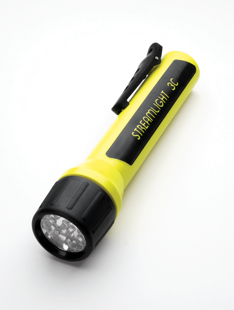 Streamlight 3C LED with White LED - Black 33302 Streamlight 3CLED 33302