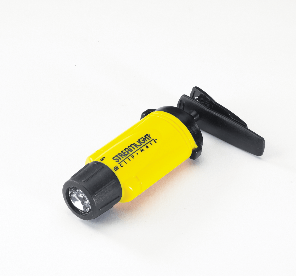 Streamlight ClipMate with White LEDs - Yellow 61100 Streamlight ClipMate 61100