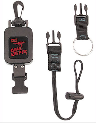 Gear Keeper Snap Clip-Mounted Small Flashlight Retractor