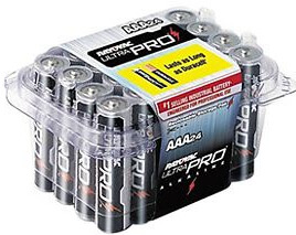 Rayovac Ultra Pro AAAs Rayovac Ultra Pro Alkaline AAA Batteries in 24 packs