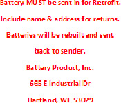 12V HP® Codemaster™ Monitor Retrofit #MD5880 for sale