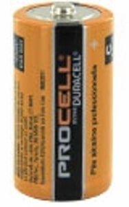 Duracell Procell C batteries are some of the best for flashlights