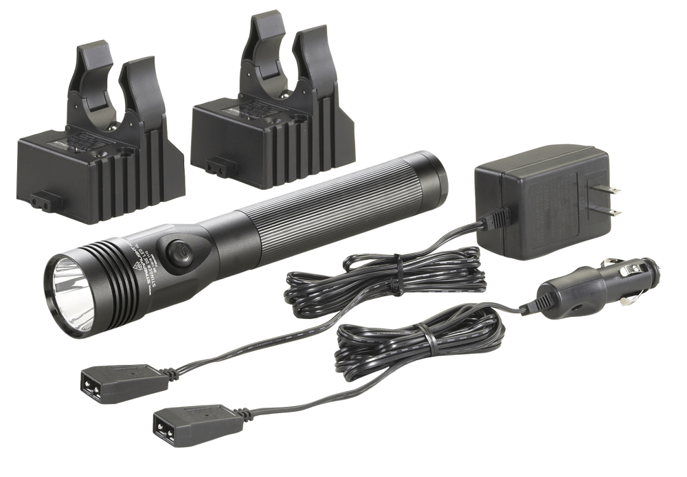 Streamlight Stinger LED HL with 120V 12V - 2 Holders - NiMH 75430 #080926-75430-0 for sale