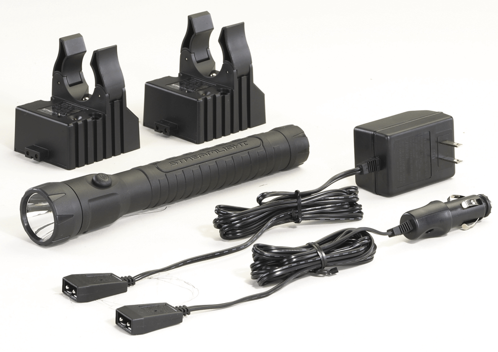 Buy Streamlight PolyStinger DS LED with 120V Fast Charge - 2 Holders - Black 76835 #080926-76835-2