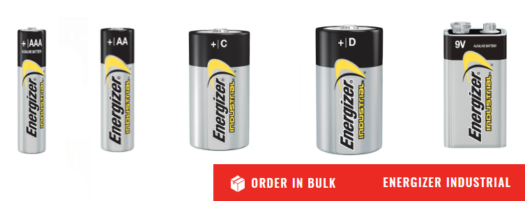 Energizer Industrial AA Alkaline Battery 144/Case (EN91)