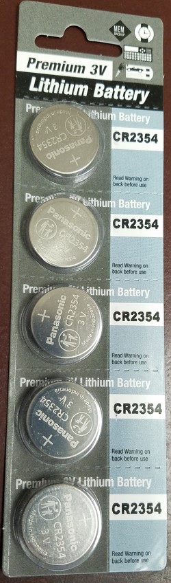 Renata CR2025 Battery 3V Lithium Coin Cell, Bulk