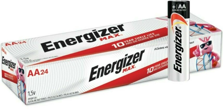 Energizer® MAX E91 AA Alkaline Batteries - Bulk Box